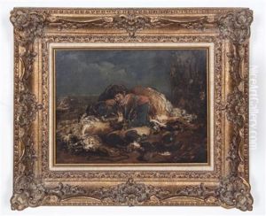 Fallen Horse by Vincent-Francois Andre