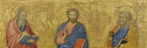 Christus Und Die 12 Apostel by  Andrea di Bartolo