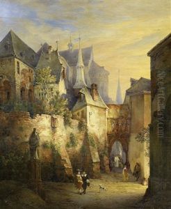 Koln - Die Altstadt Mit Dem Dreikonigspfortchen