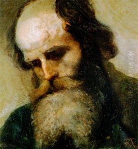Portrat Eines Bartigen Mannes by Tobias Andreae