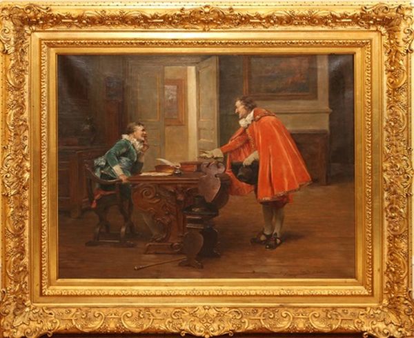 Two Cavaliers, Interior Scene - view 1