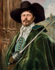 Retrato De Mosquetero by Alex De Andreis