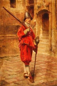 Guard At His Post