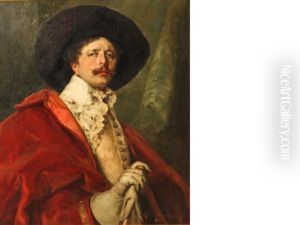 A Cavalier In Red