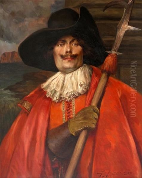 Cavalier With A Pike - view 1