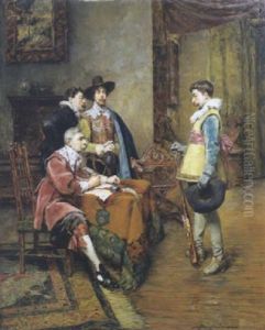 Jeune Mousquetaire Envoye En Mission