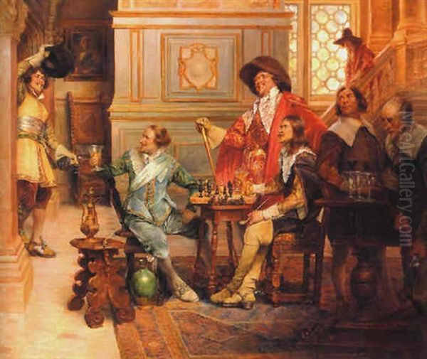 The Arrival Of D'artagnon - view 1