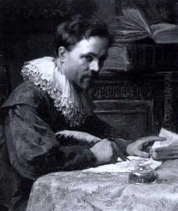 Portrait Of A Scholar by Alex De Andreis
