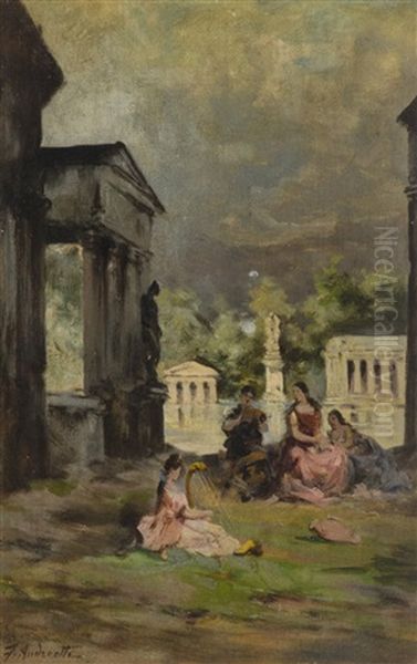 Giovani Donne In Giardino - view 1