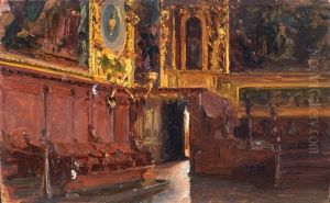 Interno Di Chiesa by Federico Andreotti