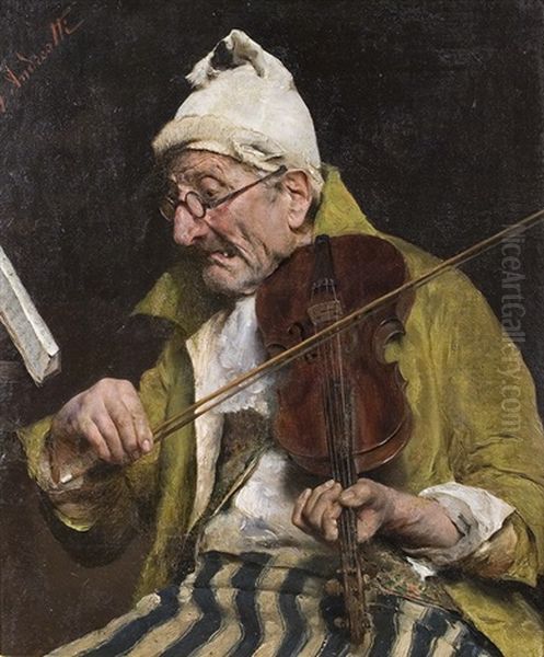 Violin Player - view 1