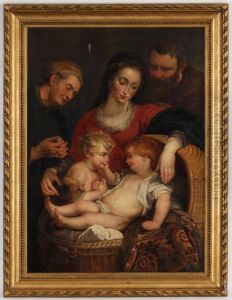 La Sainte Famille by Eugenie Andre-Viollier