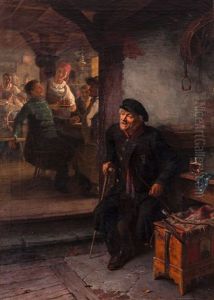 Scene From A Tavern by Eliphalet Andrews