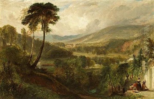 A View Near Holyrood Palace, Edinburgh - view 1