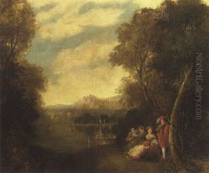 Scene Champetre by George Henry Andrews