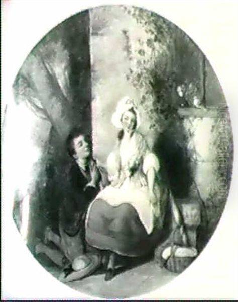 Rustic Courtship - view 1