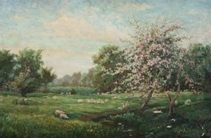 A Creekside Meadow by John Andrews