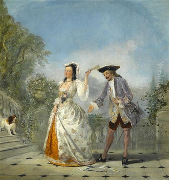 The Reluctant Courtship - view 1
