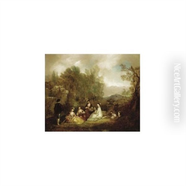 An Arcadian Scene - view 1