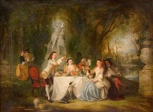 Fete Champetre (pastoral Celebration) by Henry Andrews