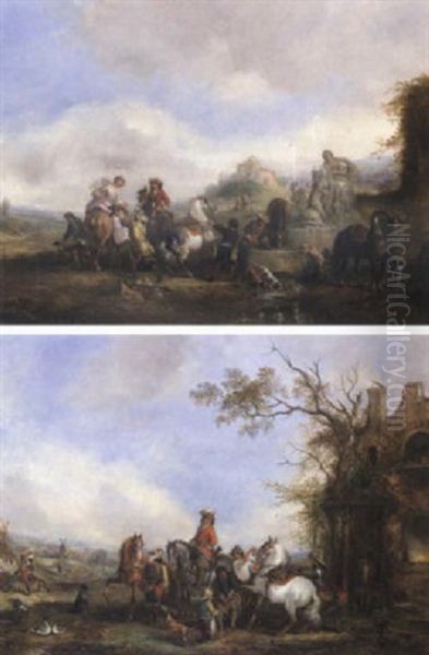 Landscape With Cavaliers - view 1