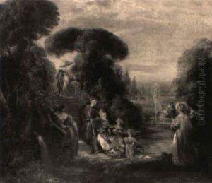 A Fete Galante by Henry Andrews