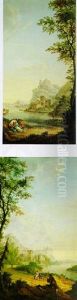 Bauer Und Knabe In Einer Landschaft Bauer Und Knabe In Einer Landschaft