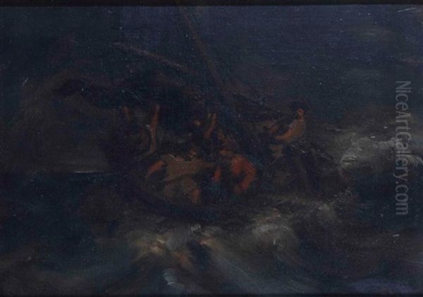 Le Christ Priant Pendant La Tempete - view 1