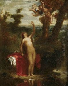 Nude Woman With Cherubs Nude Woman With Cherubs
