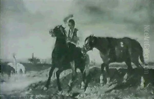 Hardsman On Balking Stallion - view 1