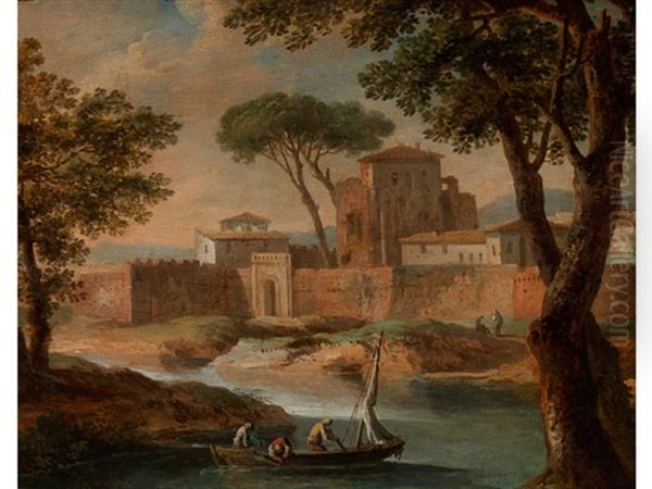 Flusslandschaft - view 1