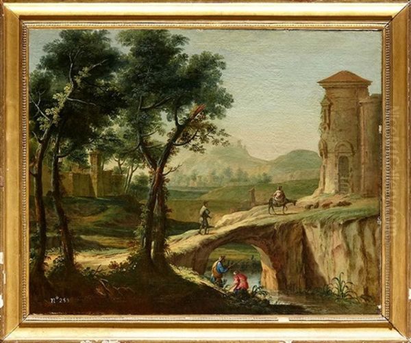 Paisaje Con Rio - view 1