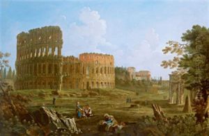 Veduta Del Colosseo by Paolo Anesi