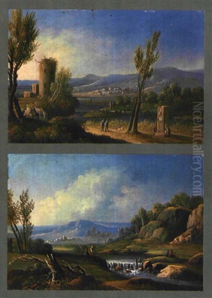 Veduta Della Campagna Romana (+ 3 Others; 4 Works) - view 1