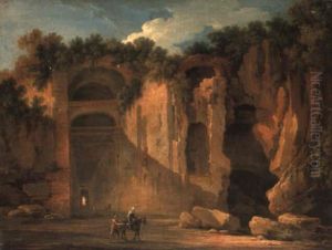 The Grotto At Pozzuoli From Chiaia The Grotto At Pozzuoli From Chiaia