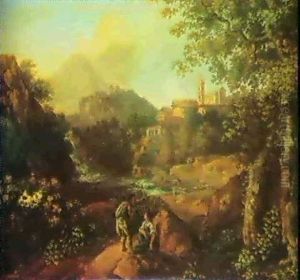 A Classical Landscape With Figures A Classical Landscape With Figures