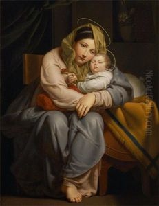 Affection Et Repos (after Jos Francois) by Francois Ange