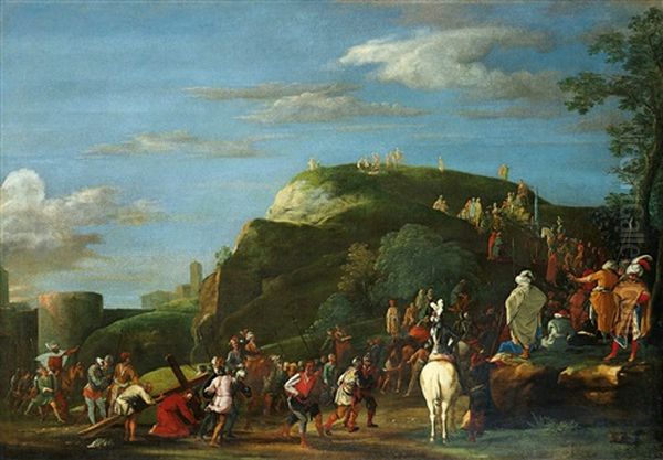 Der Gang Christi Zum Kalvarienberg - view 1