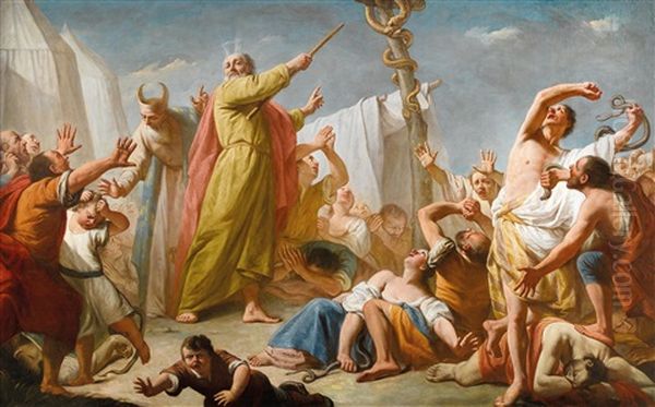 Moses And The Serpent Of Brass - view 1