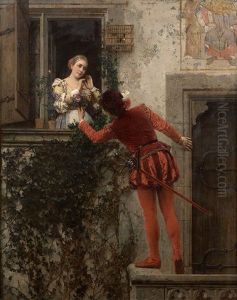 Romeo Et Juliette by Baron Heinrich von Angeli