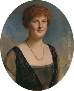 Bildnis Einer Dame Mit Perlenkette