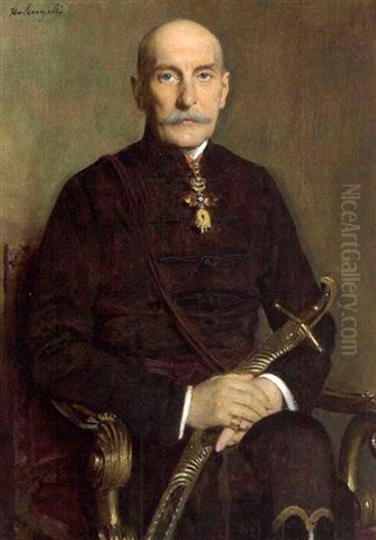 Nikolaus Furst Palffy In Ungarischer Magnatenuniform - view 1