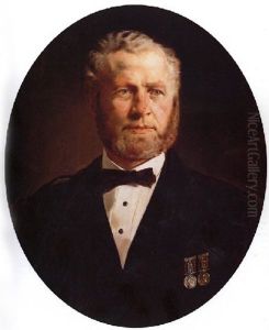 Portrait Of John Brown by Baron Heinrich von Angeli