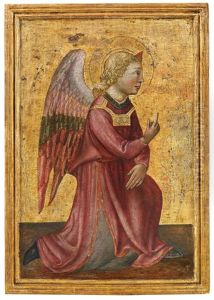 Der Verkundigungsengel by Fra Angelico