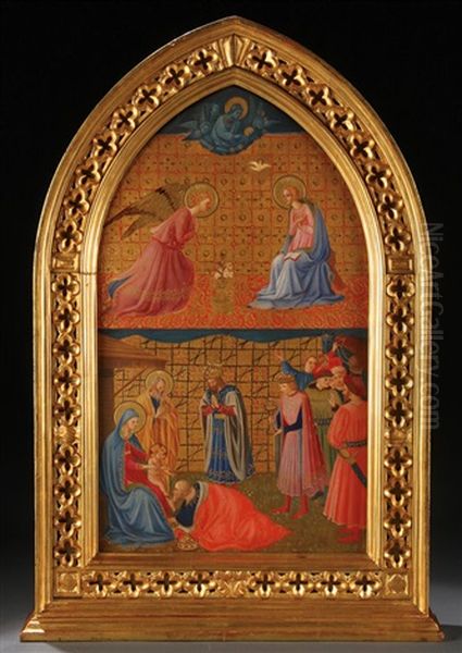 The Annunciation And The Adoration Of The Magi - view 1