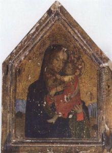 The Madonna And Child In A Landscape by Fra Angelico