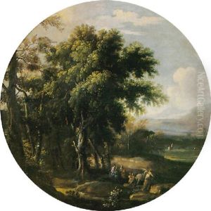 Paesaggio Con La Fuga In Egitto by Angeluccio