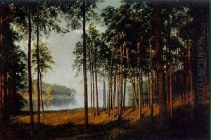 Seelandschaft Um Berlin Mit Fohrenwald