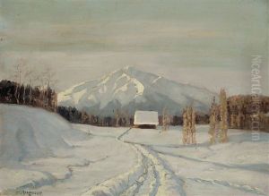 Winterlandschaft by Max Angerer