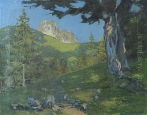 Sommerliche Gebirgslandschaft Sommerliche Gebirgslandschaft